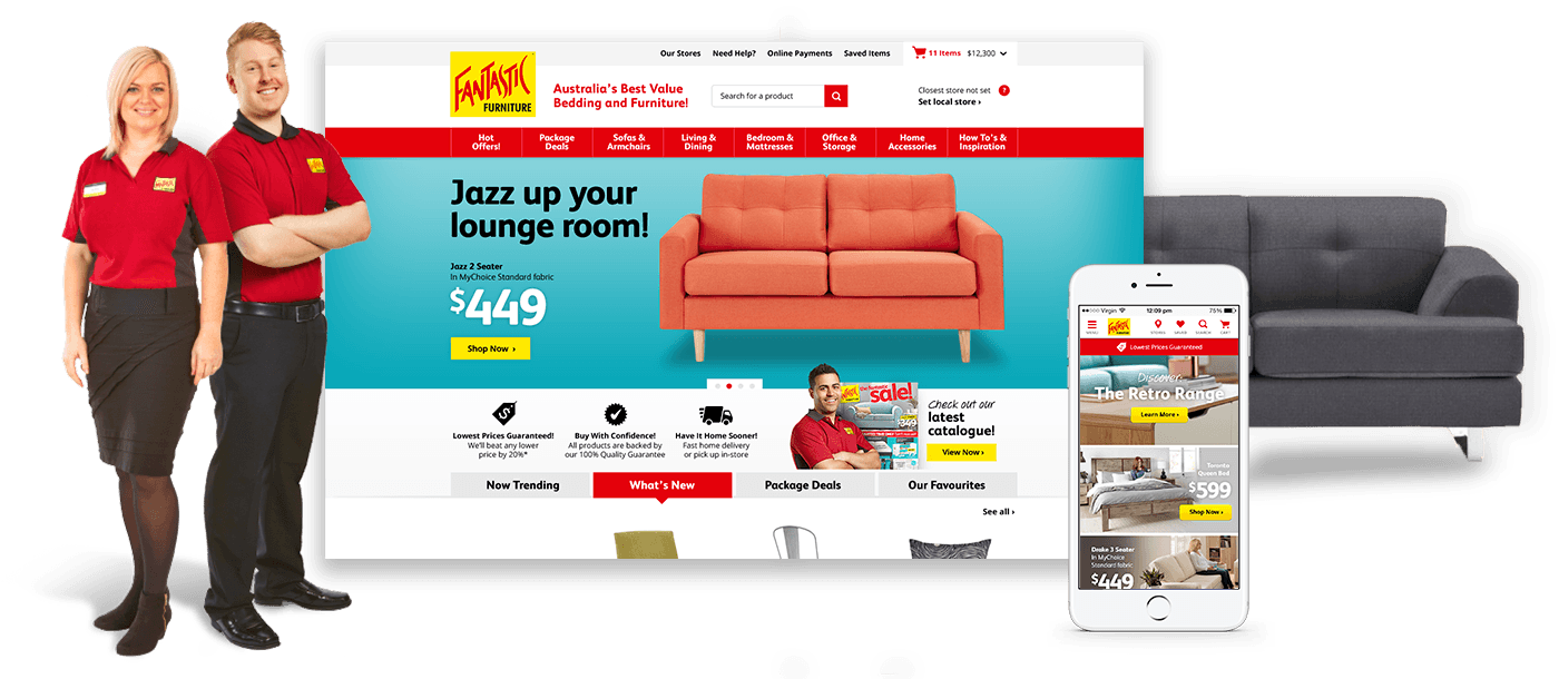 Fantastic Furniture eCommerce Website