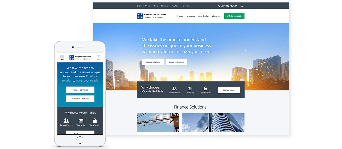 Moody Kiddell & Partners Website