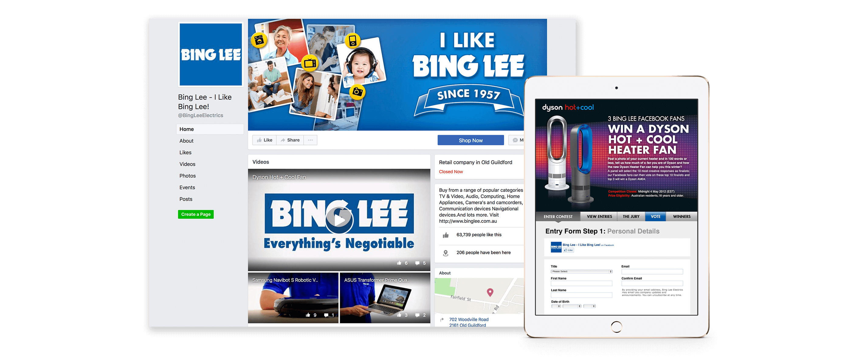 Bing Lee Social Media Strategy