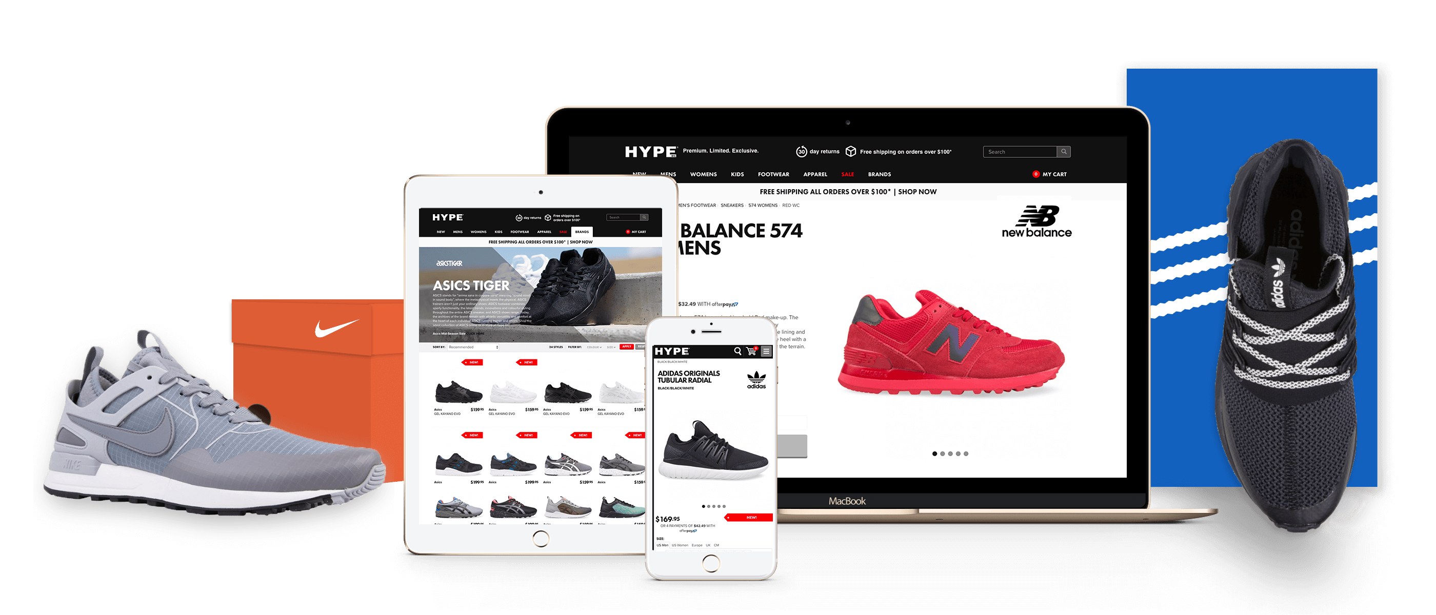 Hype DC eCommerce Website